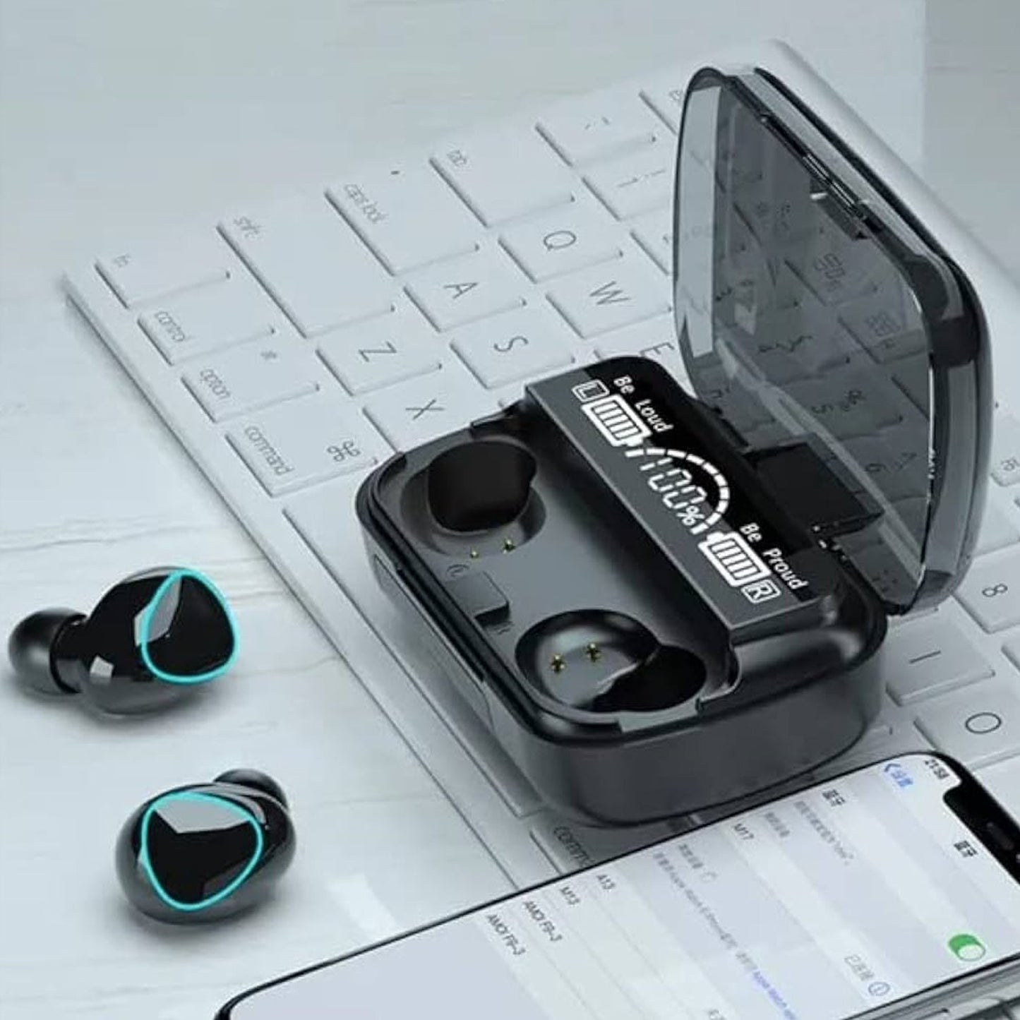 Wireless Bluetooth 5.0 In-Ear Earbuds â€?Mini Stereo with Mic
