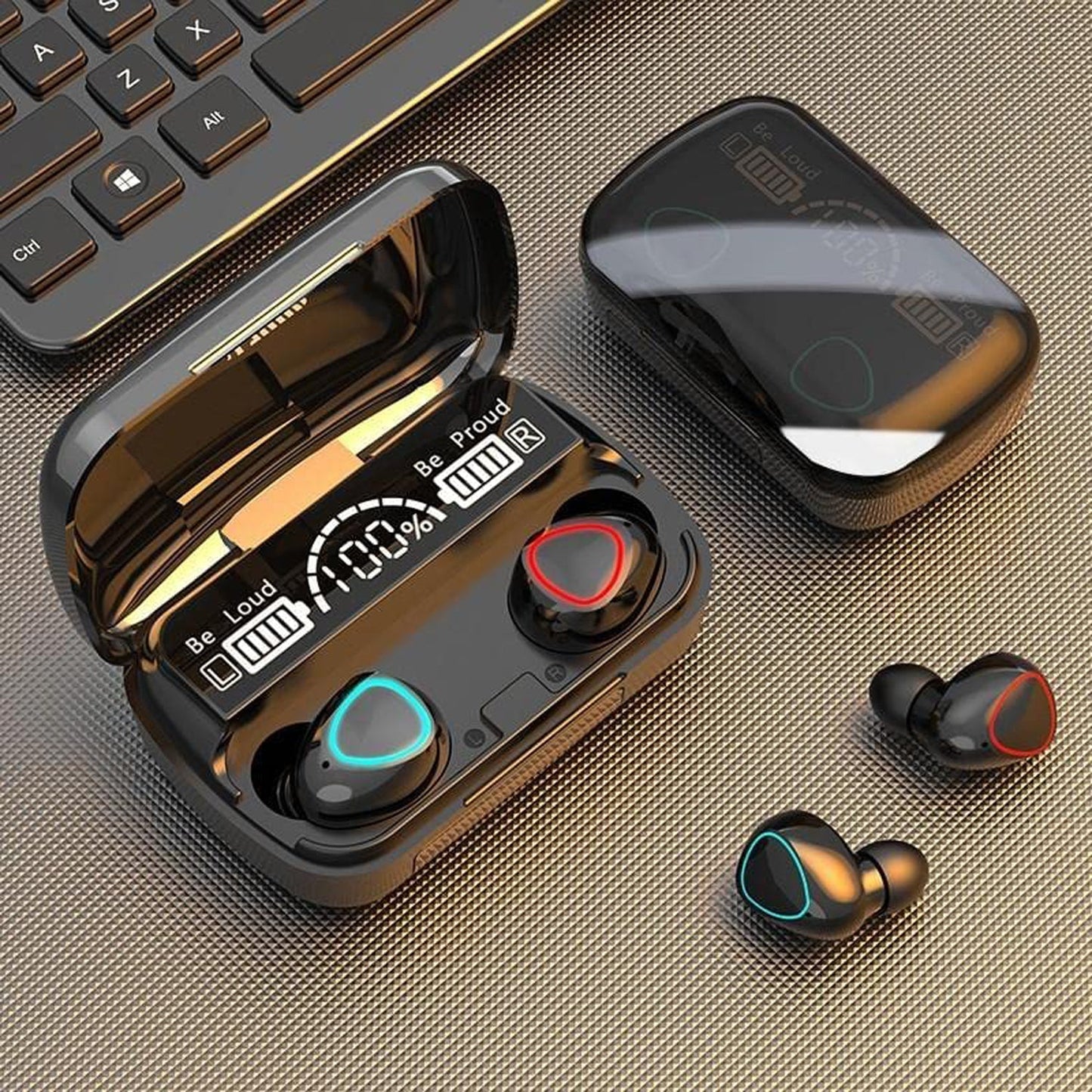 Wireless Bluetooth 5.0 In-Ear Earbuds â€?Mini Stereo with Mic