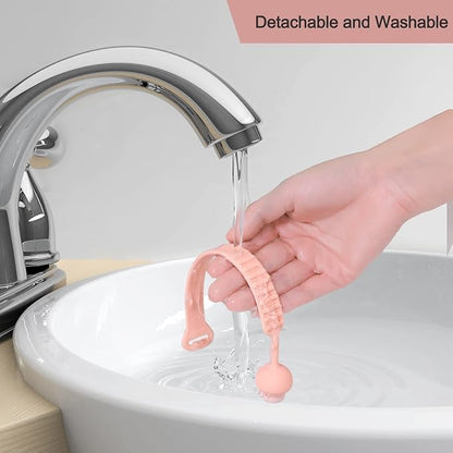 Silicone Toilet Seat Lifter Handle (Pack of 4) â€?Self-Adhesive Hygienic Toilet Cover Clip; f
