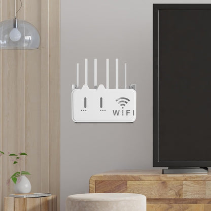 WiFi Router Storage Box â€?Cable Organizer & Wall Mount Cover .f