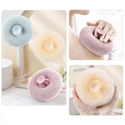 Suction Cup Bath Loofah- Pack of 2