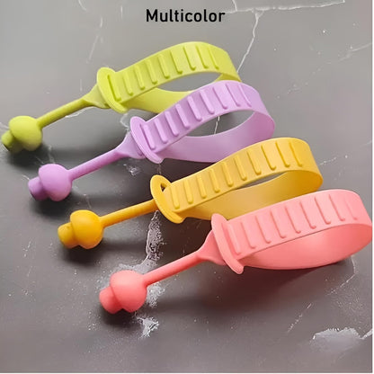 Silicone Toilet Seat Lifter Handle (Pack of 4) â€?Self-Adhesive Hygienic Toilet Cover Clip; f