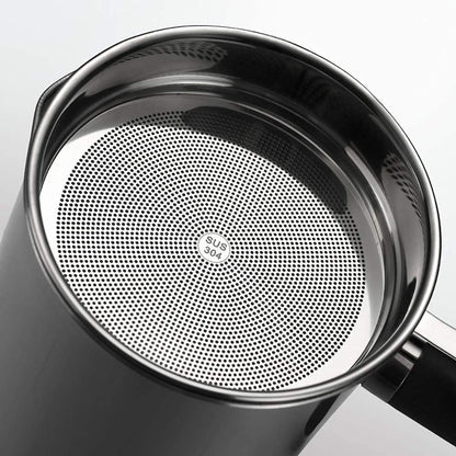 Stainless Steel Oil Filter Jar- Premium and Long Lasting.g