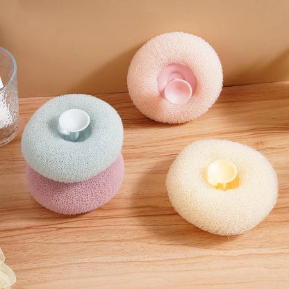 Suction Cup Bath Loofah- Pack of 2