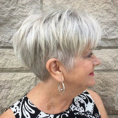Hot Sale 💖 Lightweight & Breathable Lace Base Short Wig for Summer