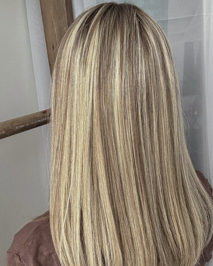 Natural Human Hair Topper – Invisible Volume & Seamless Blend