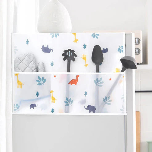 WaterProof and DustProof Refrigerator Cover (with 6 pockets): f