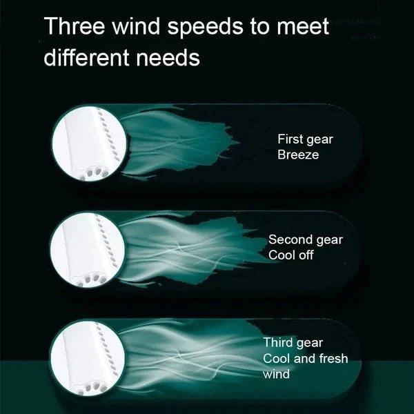 AirCool Wearable Fan- Rechargeable
