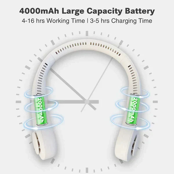 AirCool Wearable Fan- Rechargeable